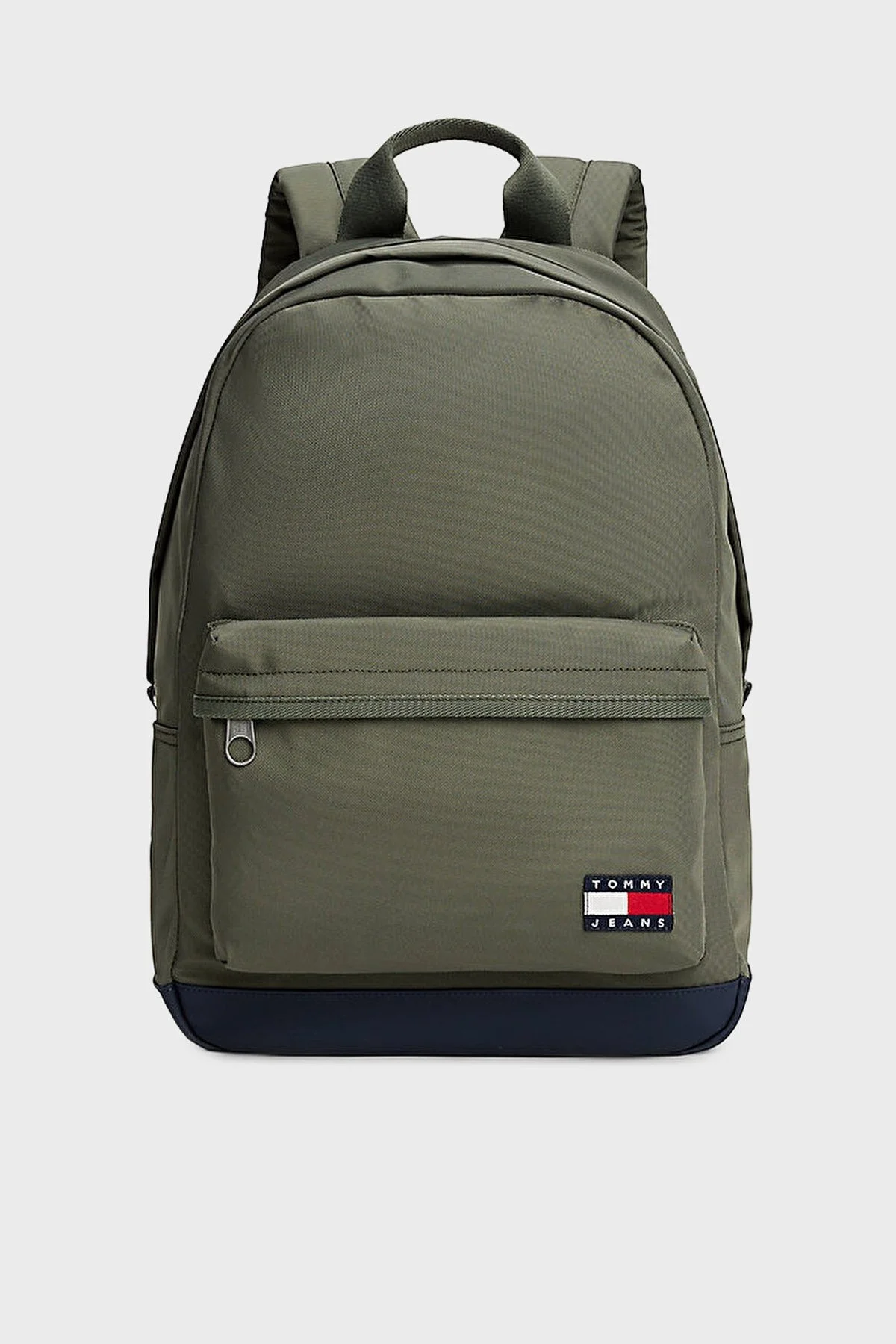 Tommy Jeans Logolu Ayarlanabilir Omuz Askılı Erkek Sırt Çantası AM0AM13400 MRH KOYU YEŞİL - 1