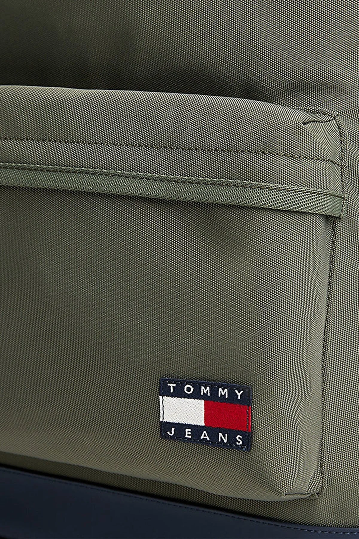 Tommy Jeans Logolu Ayarlanabilir Omuz Askılı Erkek Sırt Çantası AM0AM13400 MRH KOYU YEŞİL - 5
