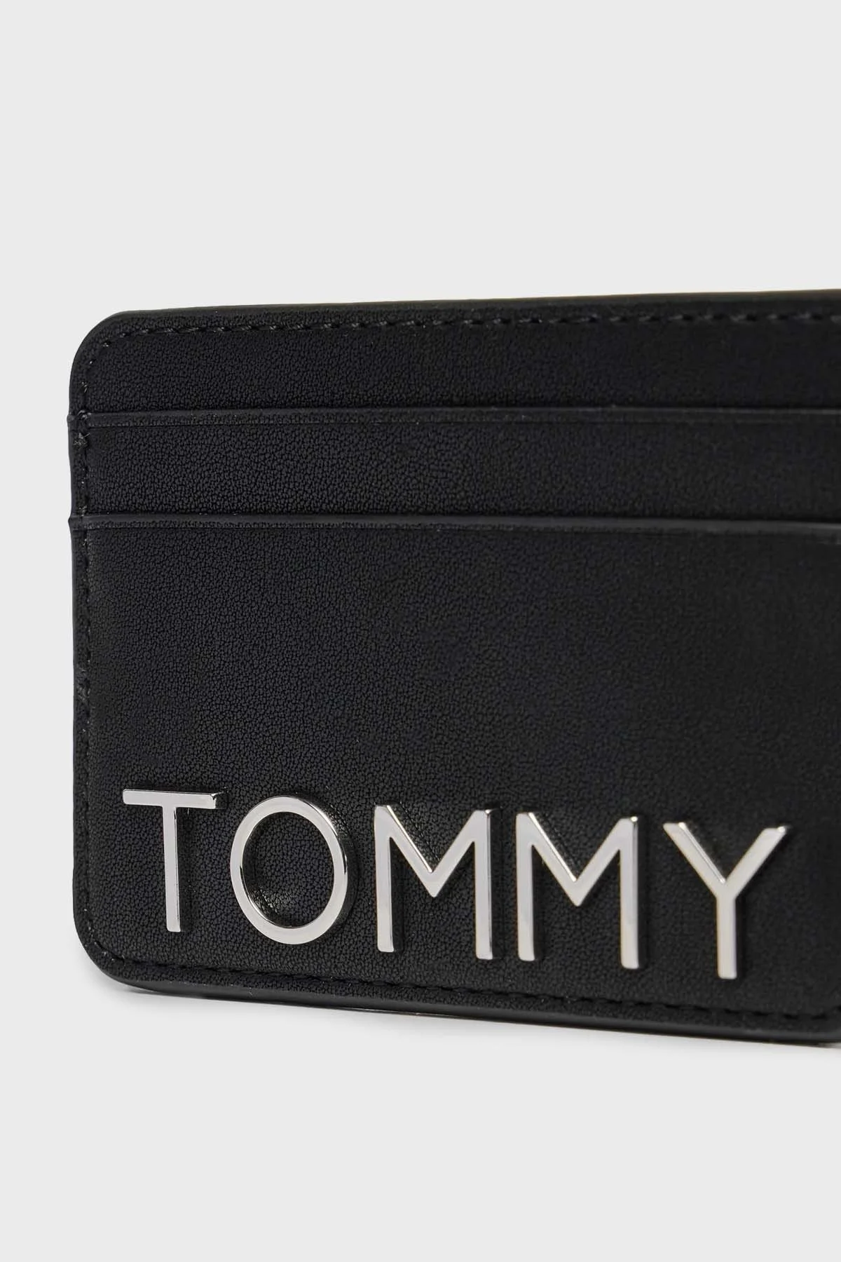 Tommy Jeans Logolu Bayan Kartlık AW0AW16491 BDS SİYAH - 3