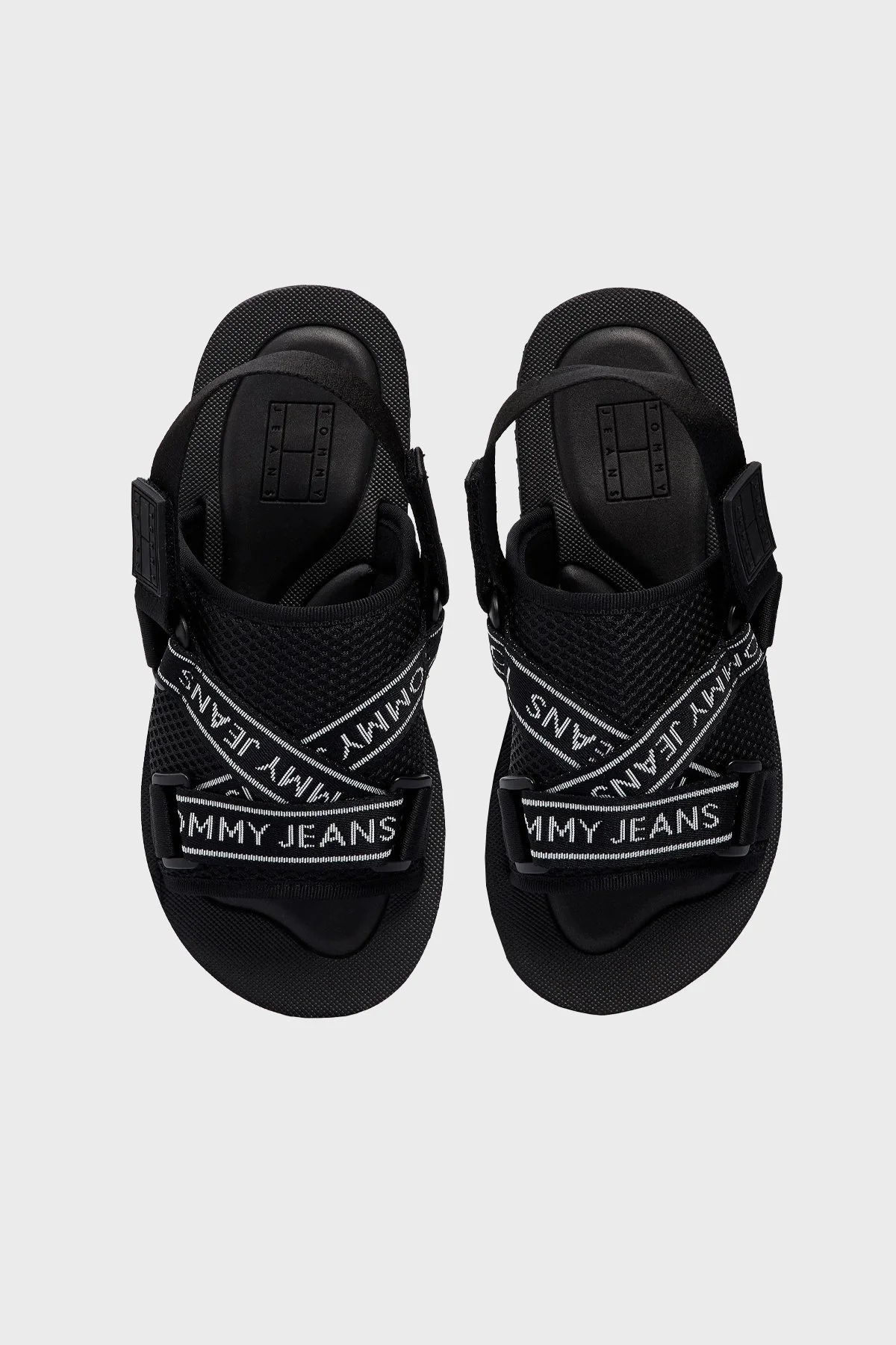 Tommy Jeans Logolu Bayan Sandalet EN0EN02462 BDS SİYAH - 4