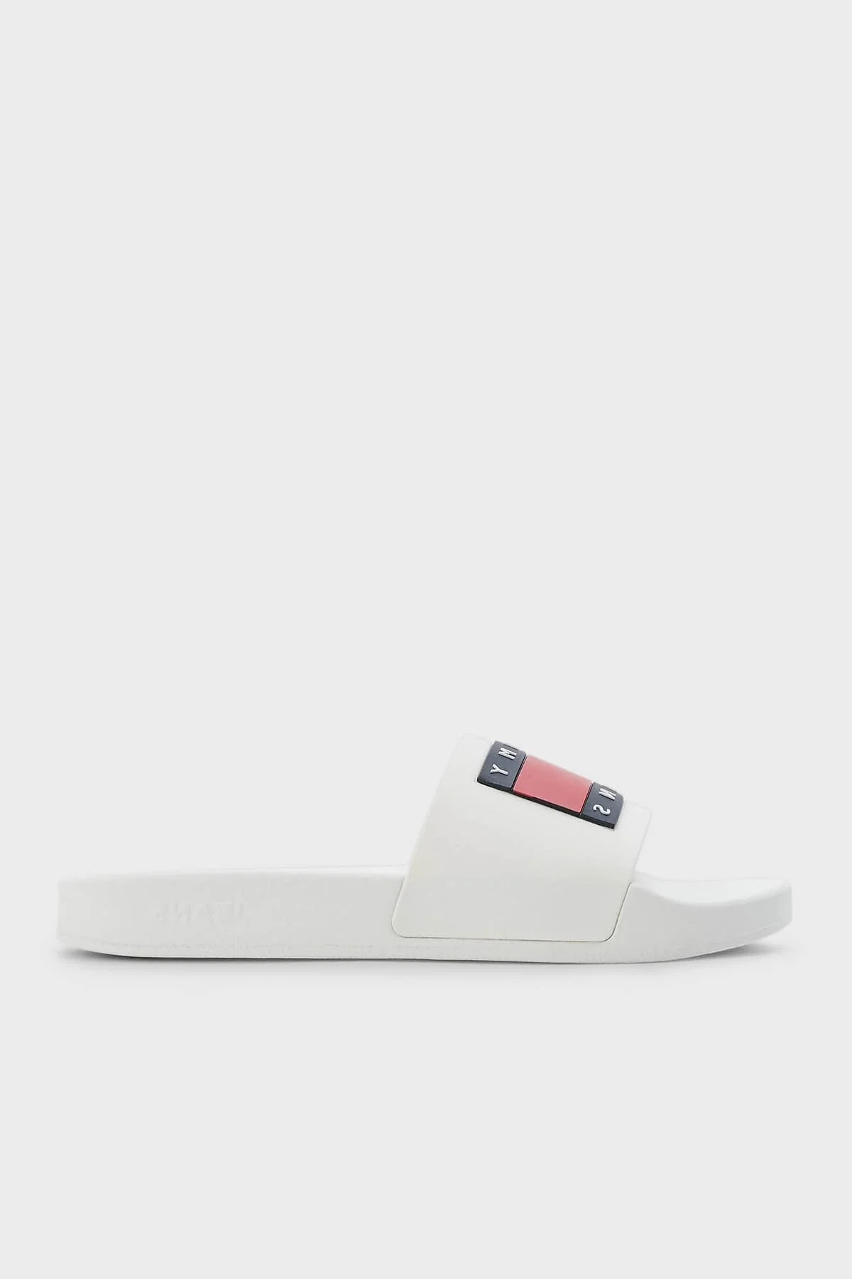 Tommy Jeans Logolu Bayan Terlik EN0EN02115 TCR EKRU - 1