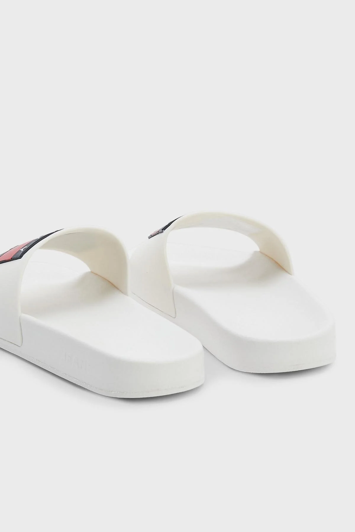 Tommy Jeans Logolu Bayan Terlik EN0EN02115 TCR EKRU - 3