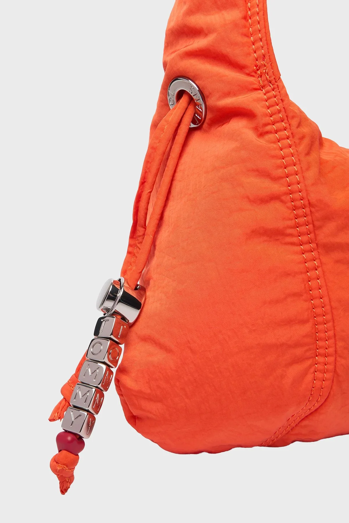 Tommy Jeans Logolu Büzgülü Askı Detaylı Bayan Çanta AW0AW18068 SCQ ORANGE - 6