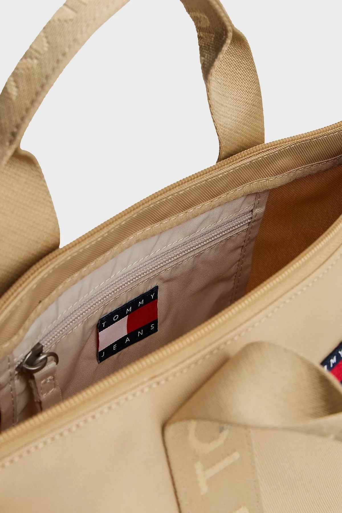 Tommy Jeans Logolu Çıkarılabilir Askılı Bayan Çanta AW0AW17288 ACT BEJ - 9