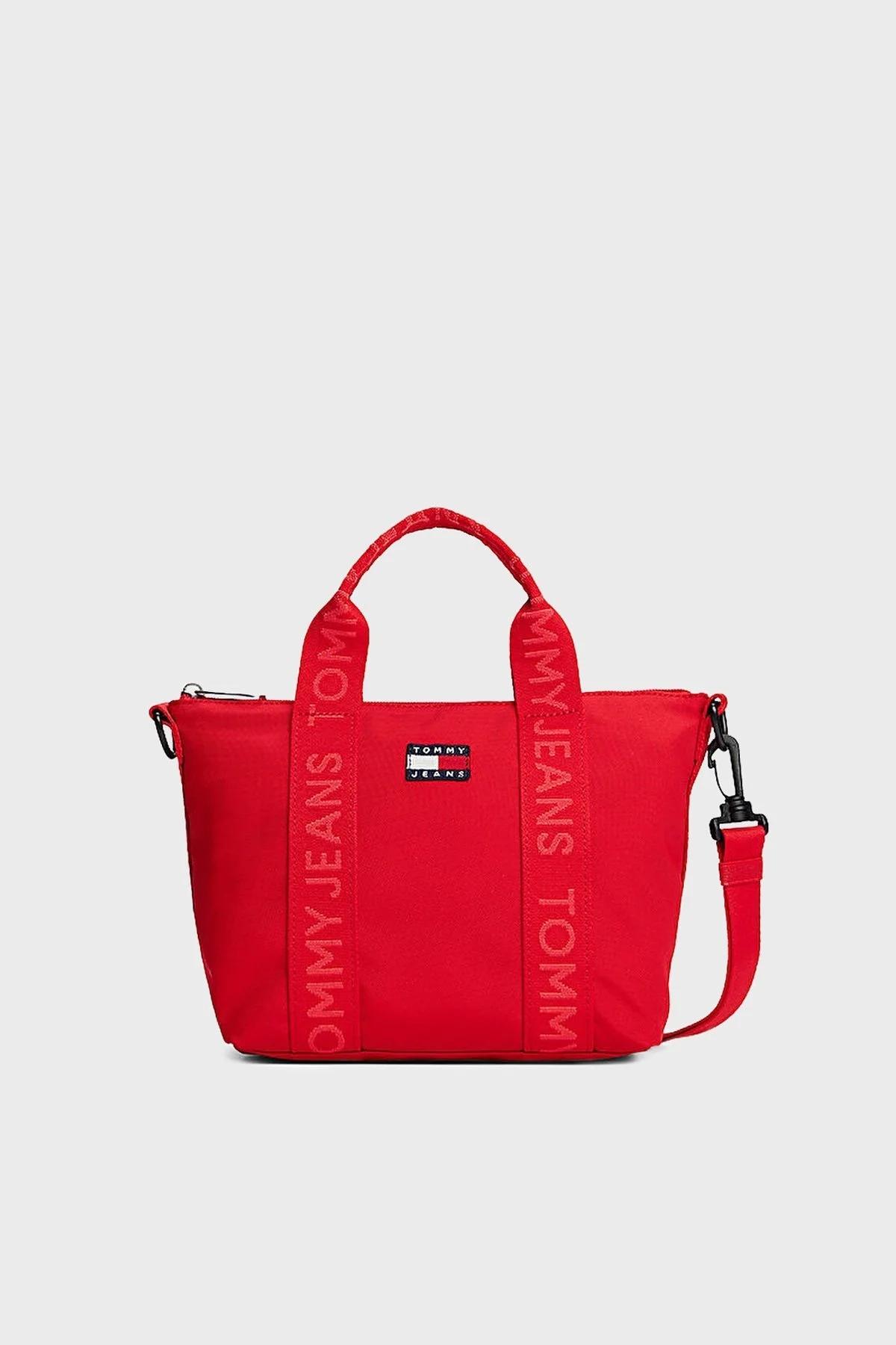 Tommy Jeans Logolu Çıkarılabilir Askılı Bayan Çanta AW0AW17288 XME KIRMIZI - 1