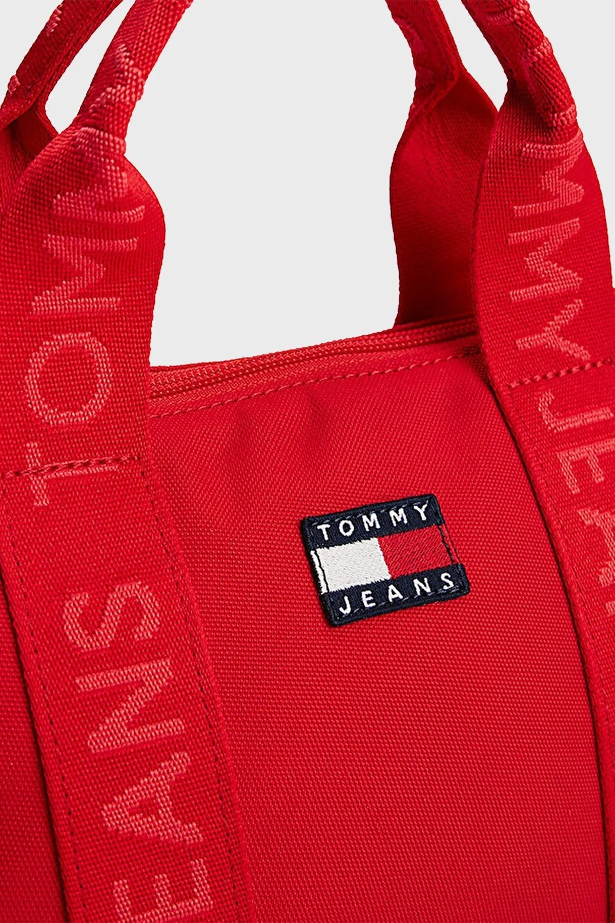Tommy Jeans Logolu Çıkarılabilir Askılı Bayan Çanta AW0AW17288 XME KIRMIZI - 5