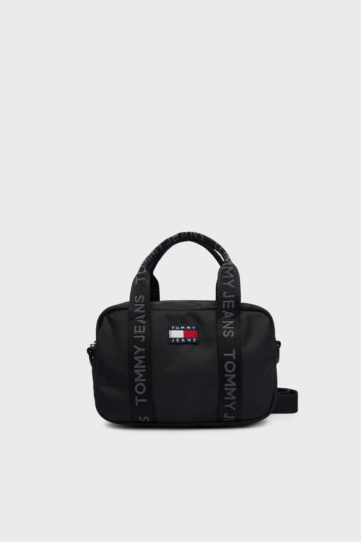 Tommy Jeans Logolu Çıkarılabilir Askılı Bayan Çanta AW0AW17889 BDS SİYAH - 1