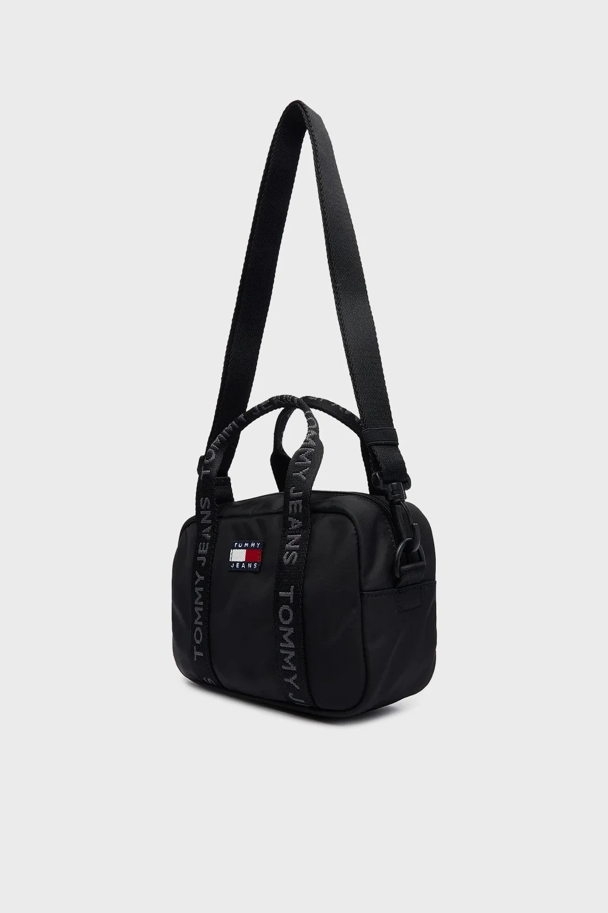 Tommy Jeans Logolu Çıkarılabilir Askılı Bayan Çanta AW0AW17889 BDS SİYAH - 5