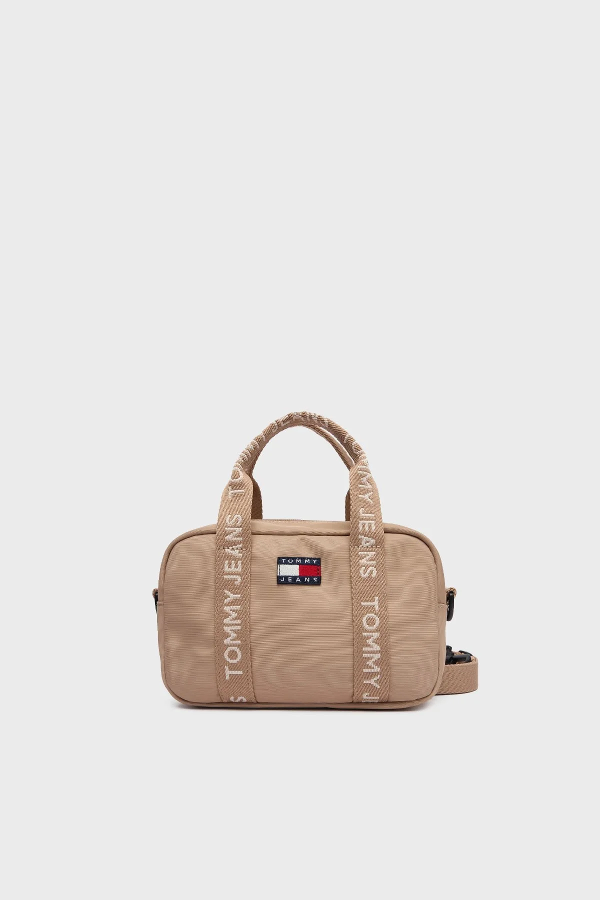 Tommy Jeans Logolu Çıkarılabilir Askılı Bayan Çanta AW0AW17889 GUQ KAHVE - 1
