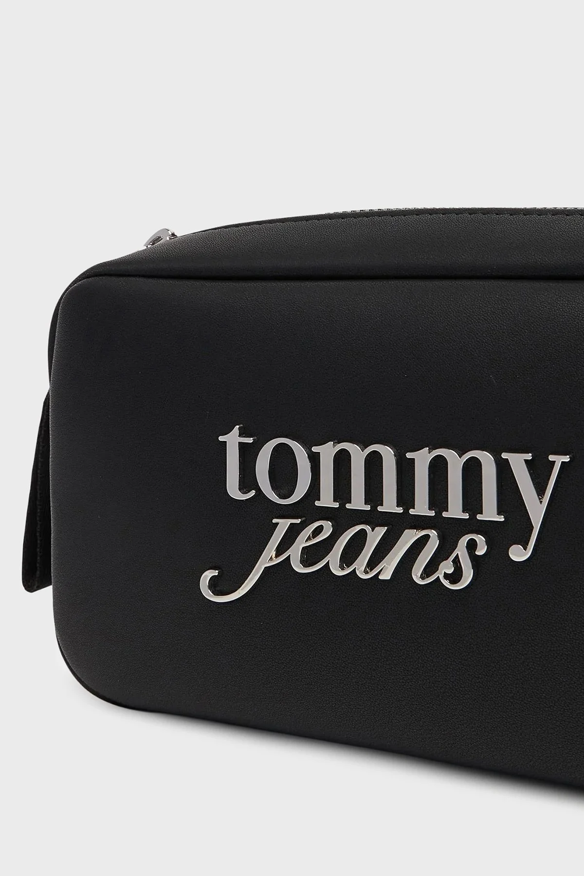 Tommy Jeans Logolu Çıkarılabilir Askılı Bayan Çanta AW0AW17897 BDS SİYAH - 6