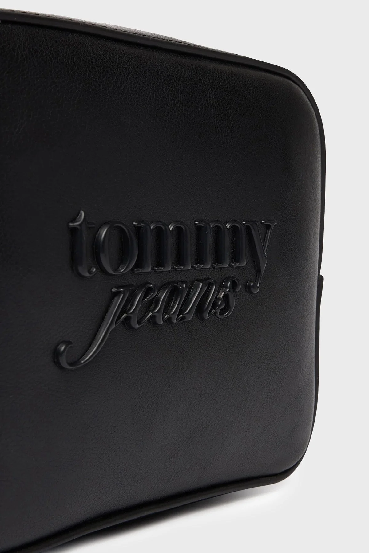 Tommy Jeans Logolu Çıkarılabilir Askılı Kadın Çanta AW0AW18451 BDS SİYAH - 6