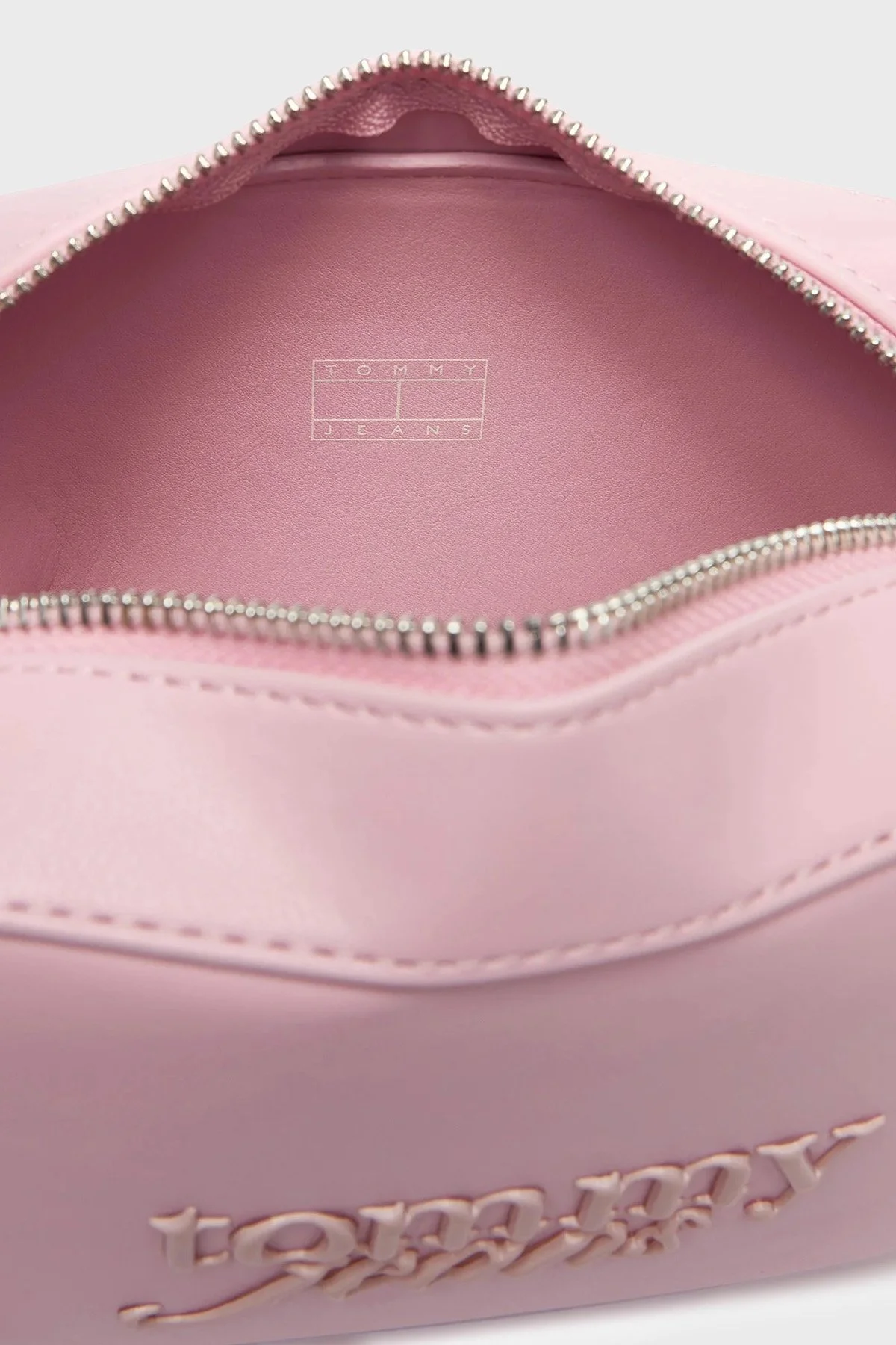 Tommy Jeans Logolu Çıkarılabilir Askılı Kadın Çanta AW0AW18451 TOP PEMBE - 5