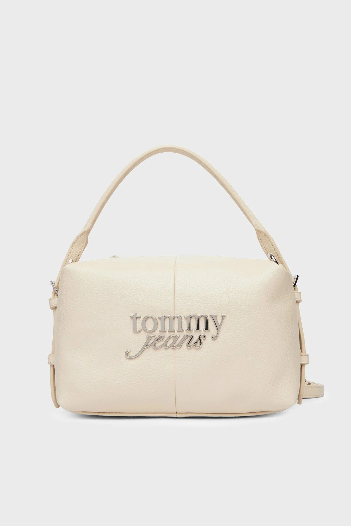 Tommy Jeans Logolu Çıkarılabilir Askılı Kadın Çanta AW0AW18470 ACG BEJ - 1
