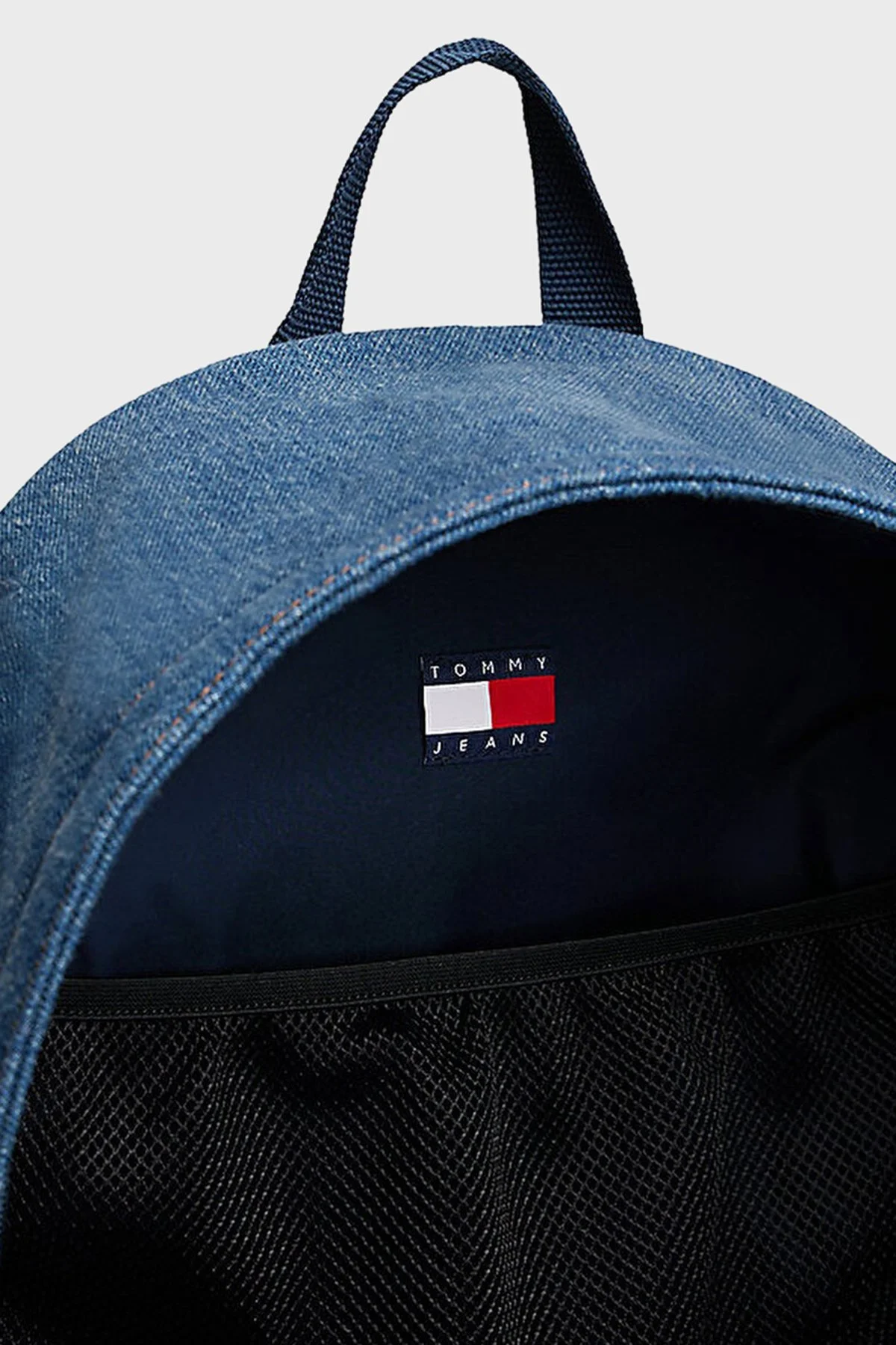 Tommy Jeans Logolu Denim Erkek Çanta AM0AM14052 1A7 MAVİ - 5