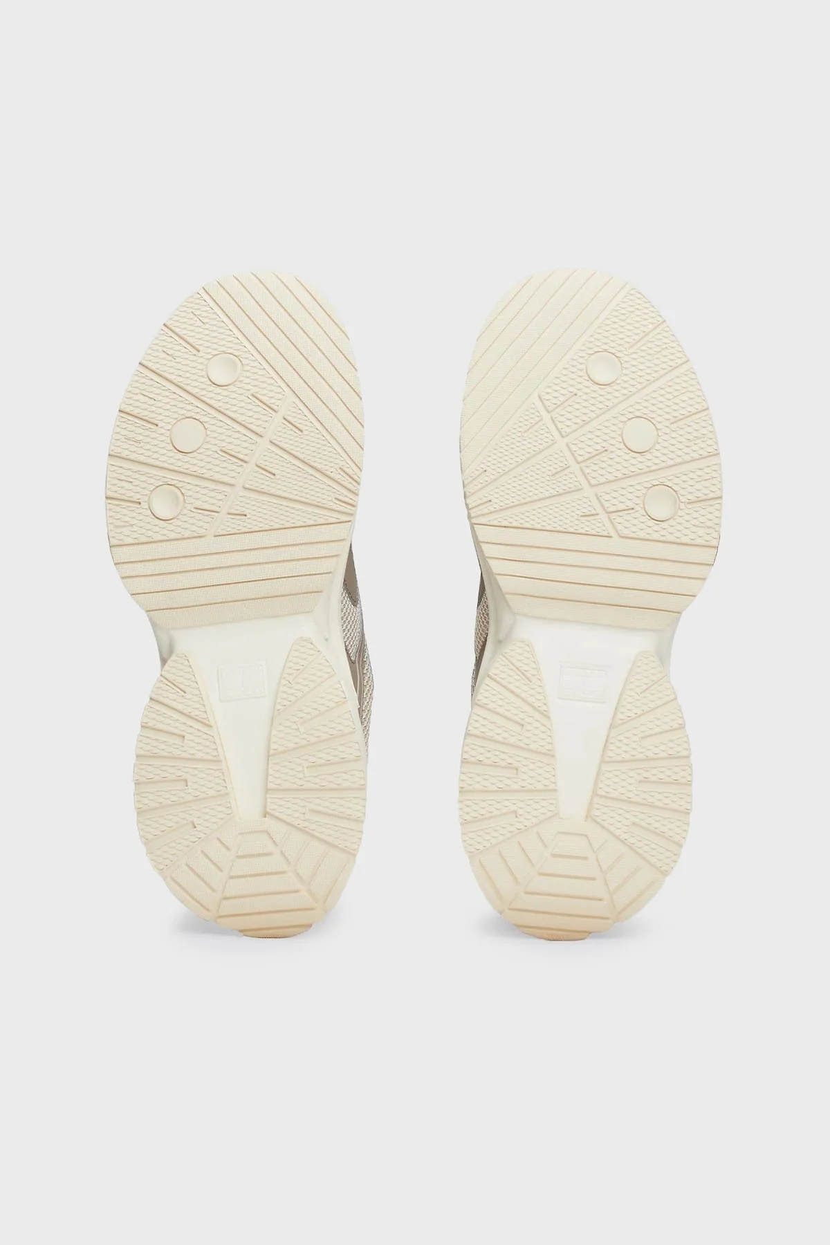 Tommy Jeans Logolu Deri Karışımlı Kalın Tabanlı Sneaker Bayan Ayakkabı EN0EN02620 RBK KOYU HAKİ - 7