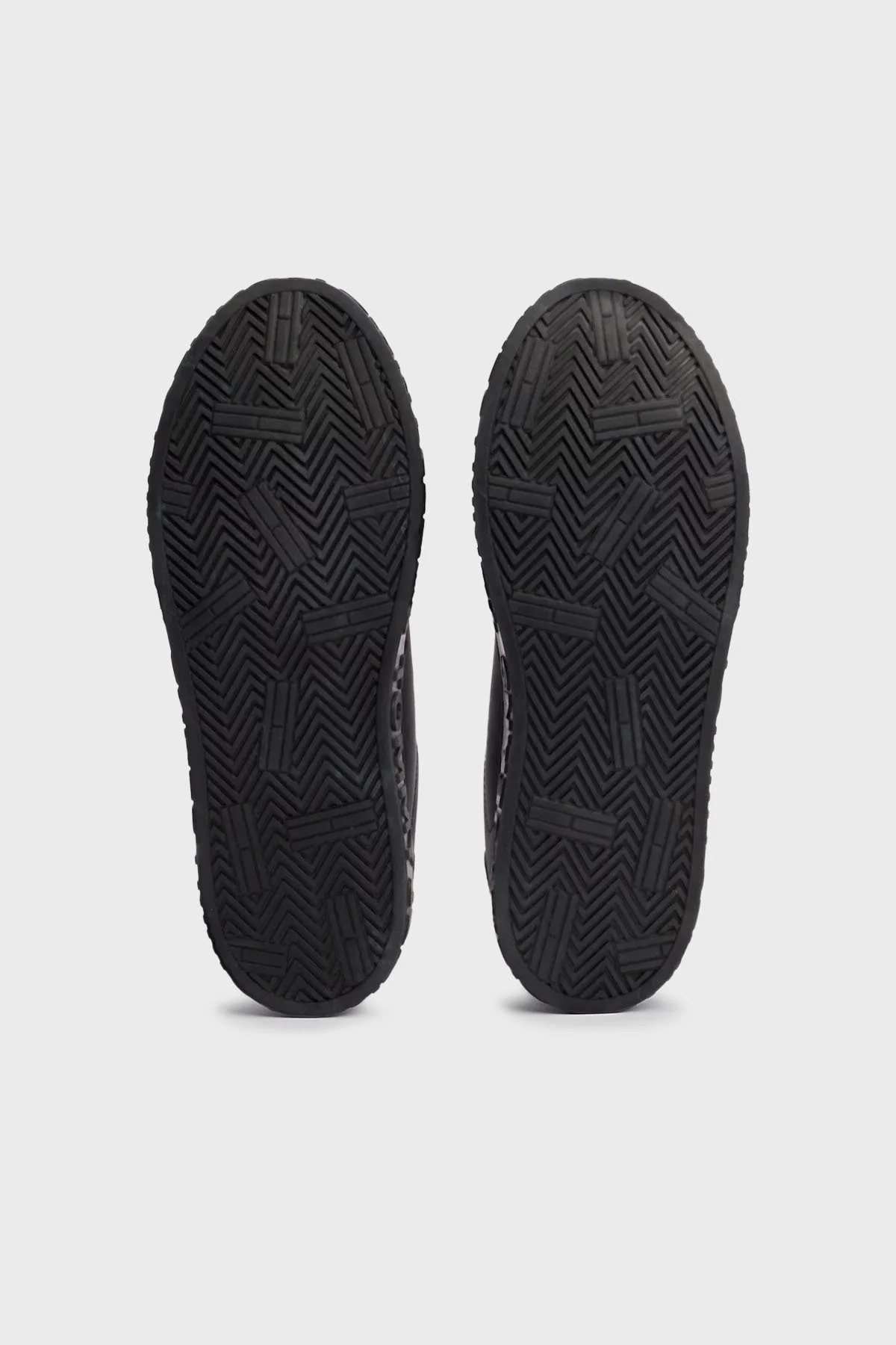 Tommy Jeans Logolu Deri Karışımlı Kalın Tabanlı Sneaker Bayan Ayakkabı EN0EN02703 BDS SİYAH - 7