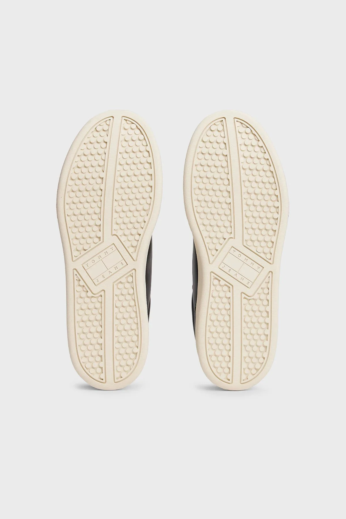 Tommy Jeans Logolu Deri Sneaker Bayan Ayakkabı EN0EN02815 BDS SİYAH - 6