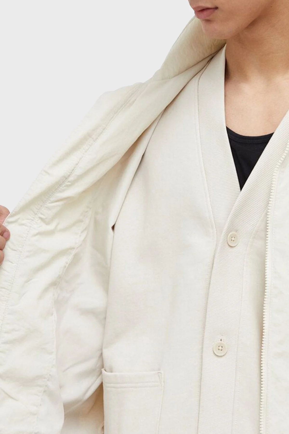 Tommy Jeans Logolu Dik Yaka Regular Fit İnce Erkek Mont DM0DM17982 ACG BEJ - 4