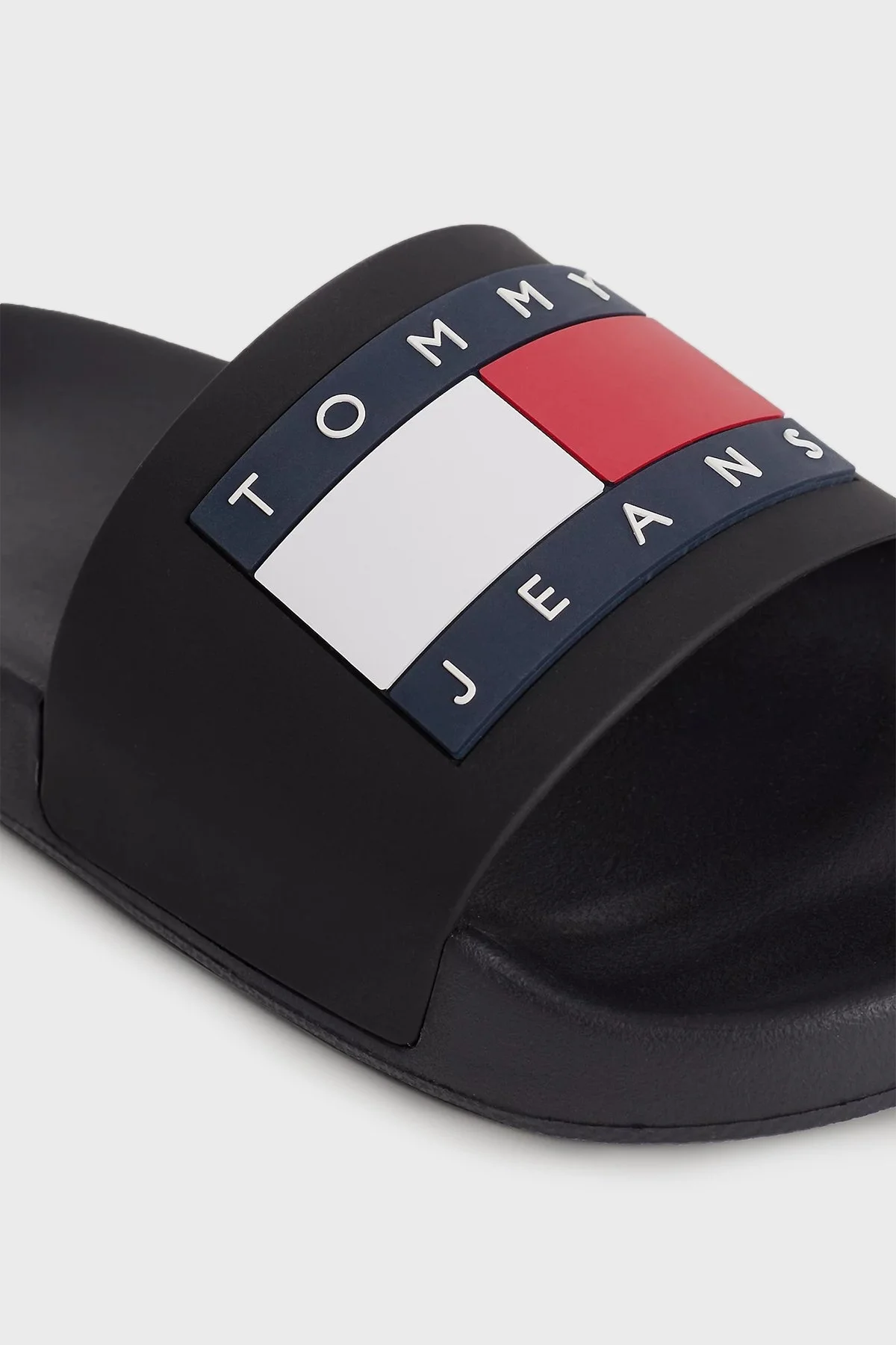 Tommy Jeans Logolu Düz Bayan Terlik EN0EN02115 BDS SİYAH - 5