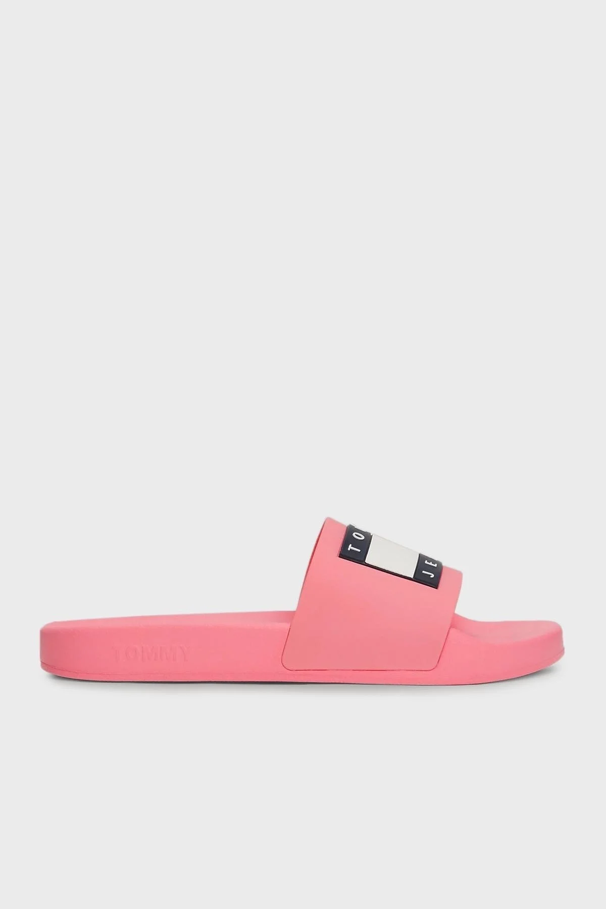 Tommy Jeans Logolu Düz Bayan Terlik EN0EN02115 TIC PEMBE - 1