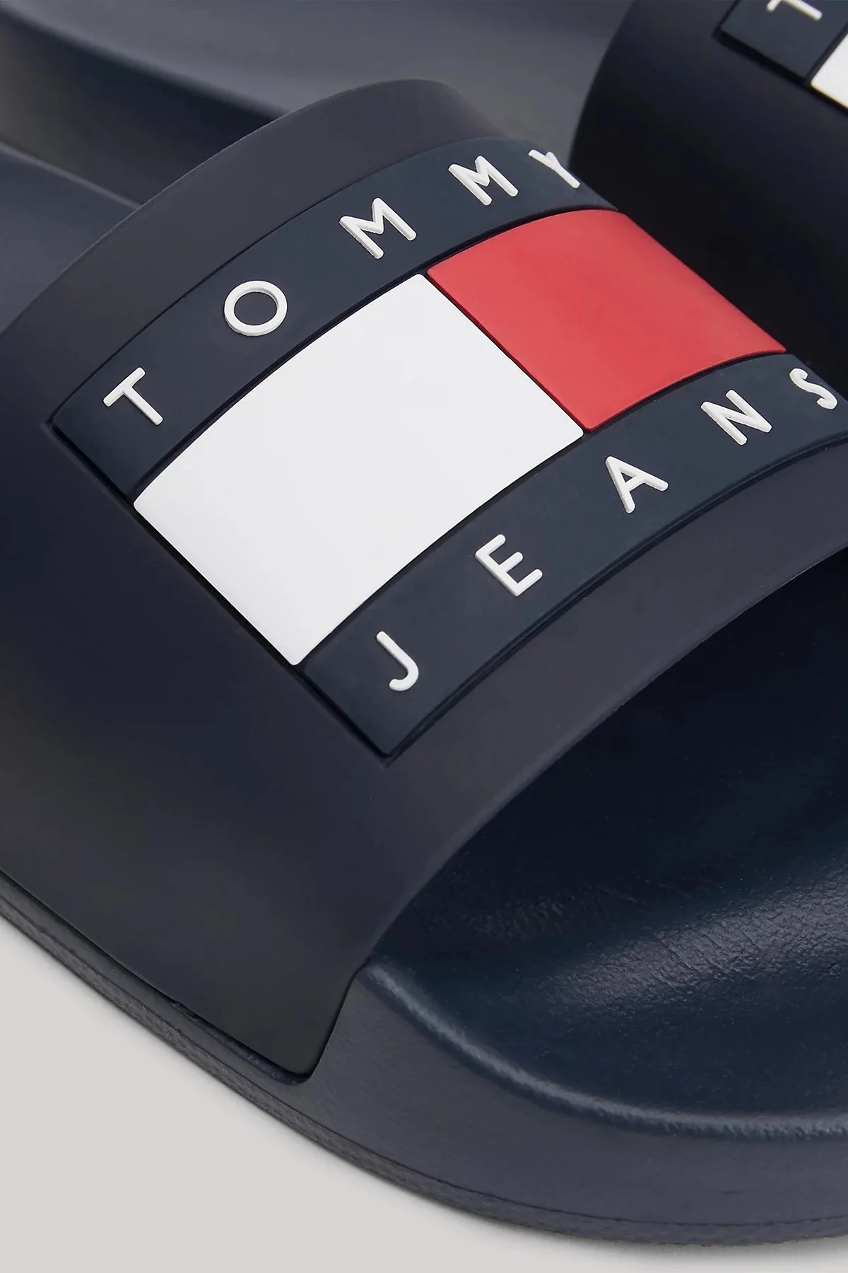 Tommy Jeans Logolu Düz Erkek Terlik EM0EM01191 C1G LACİVERT - 6