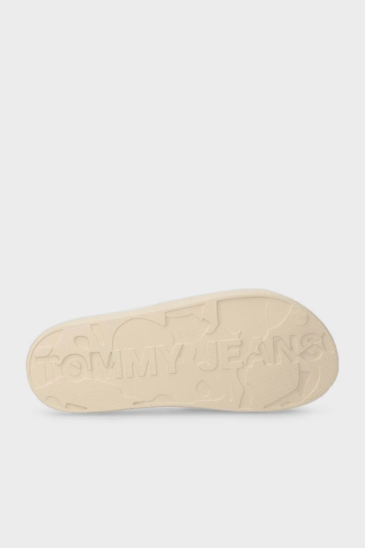 Tommy Jeans Logolu Düz Erkek Terlik EM0EM01519 ACG BEJ - 5