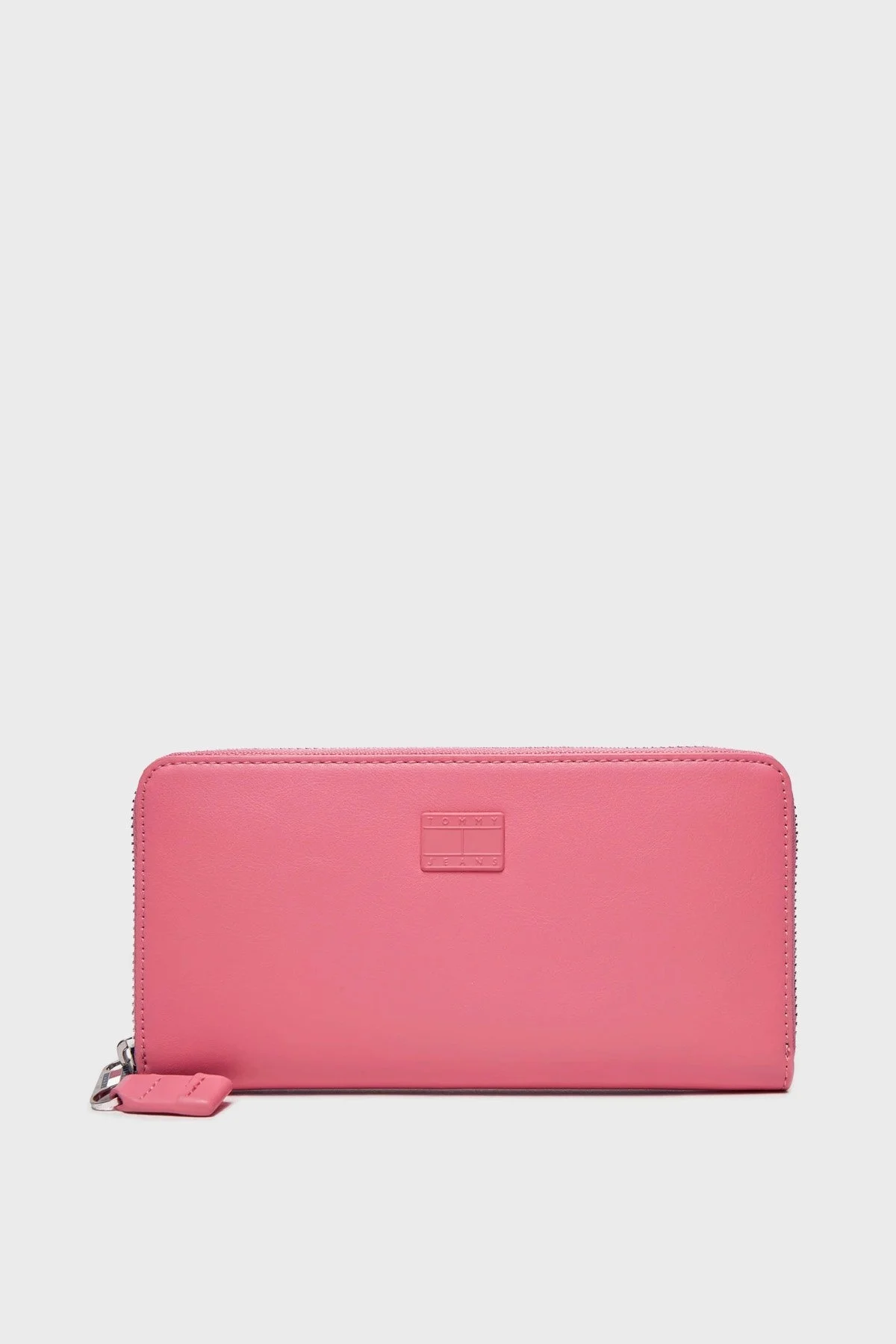 Tommy Jeans Logolu Fermuarlı Bayan Cüzdan AW0AW16975 TIG PEMBE - 4