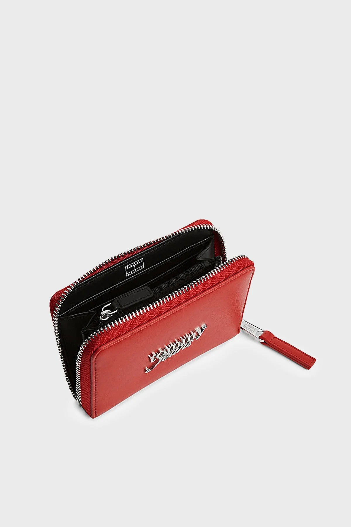 Tommy Jeans Logolu Fermuarlı Kadın Cüzdan AW0AW18794 XMP Kırmızı - 2