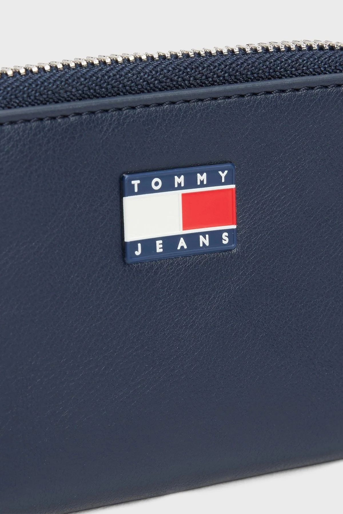 Tommy Jeans Logolu Fermuarlı Küçük Bayan Cüzdan AW0AW17292 C1G LACİVERT - 5