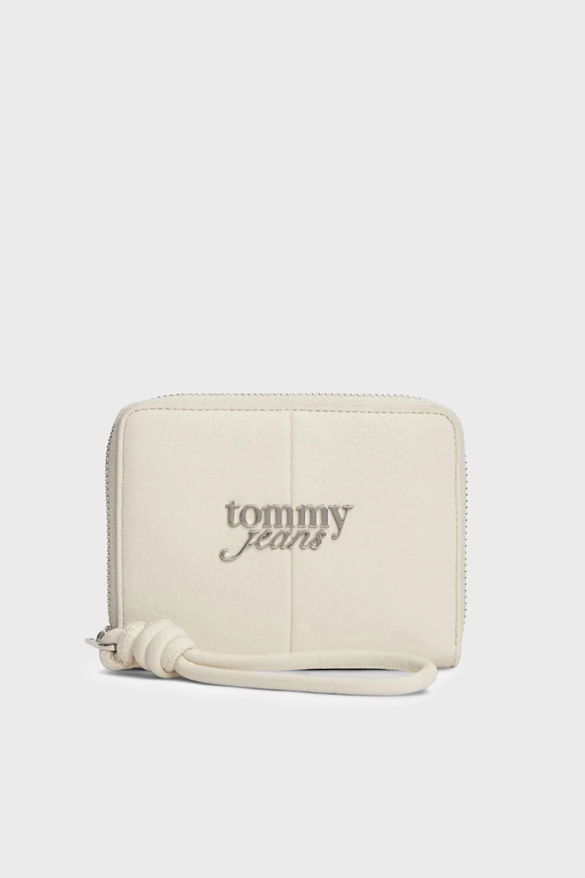 Tommy Jeans Logolu Kadın Cüzdan AW0AW18446 ACG BEJ - 1