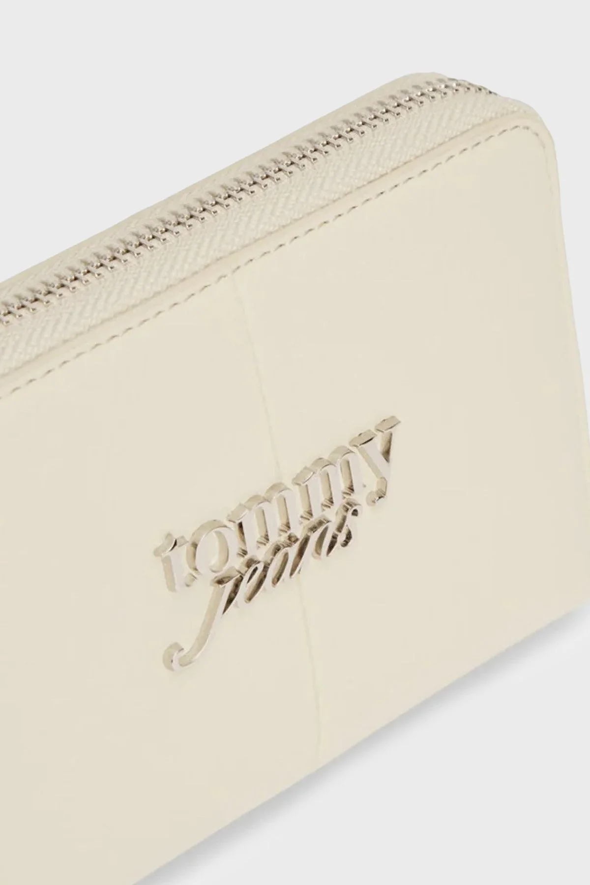 Tommy Jeans Logolu Kadın Cüzdan AW0AW18446 ACG BEJ - 4
