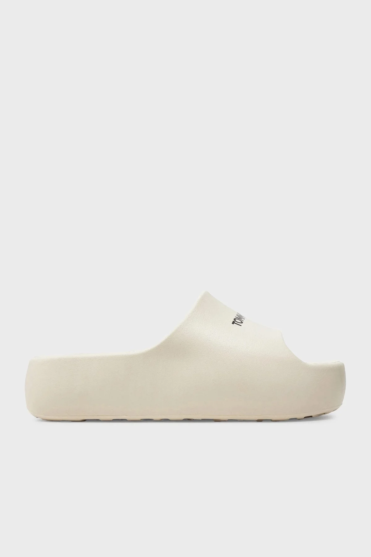 Tommy Jeans Logolu Kalın Tabanlı Bayan Terlik EN0EN02454 ACG BEJ - 7