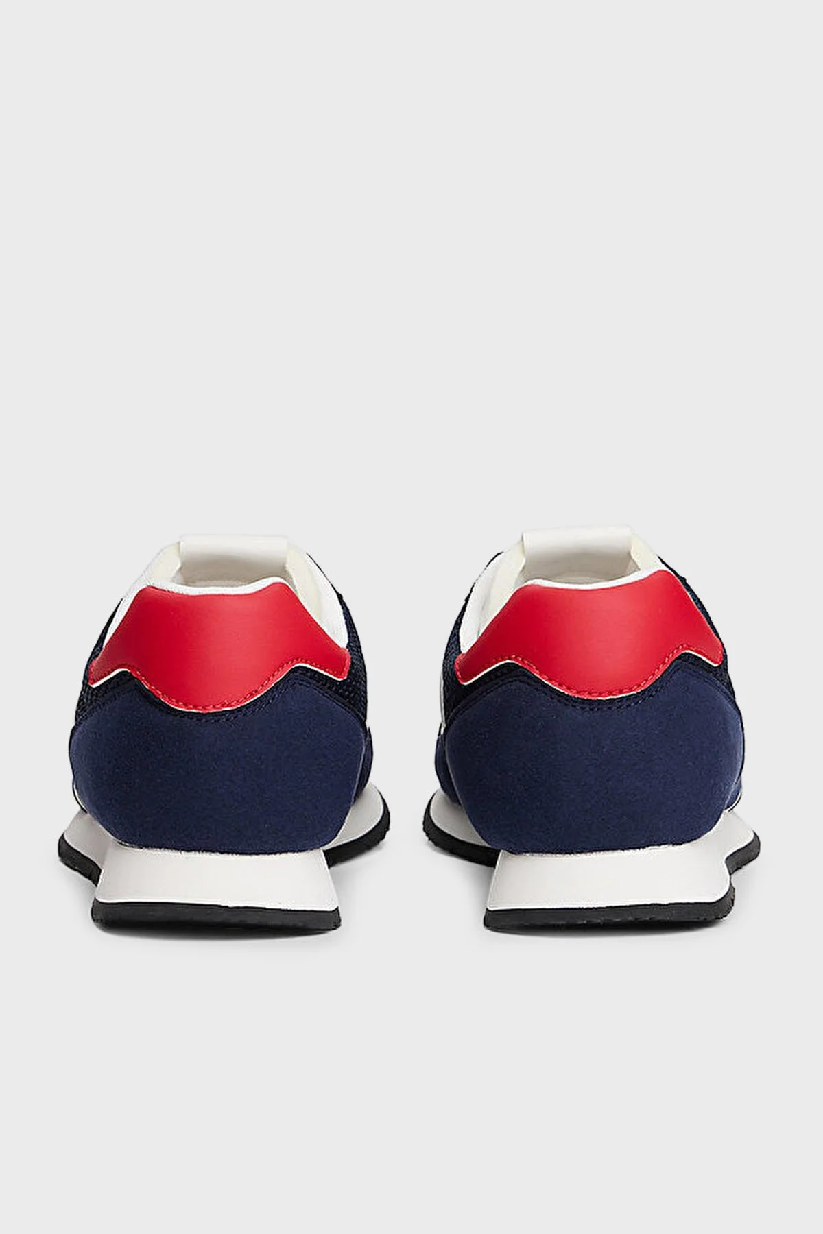 Tommy Jeans Logolu Karışık Dokulu Sneaker Erkek Ayakkabı EM0EM01617 C1G LACİVERT - 5