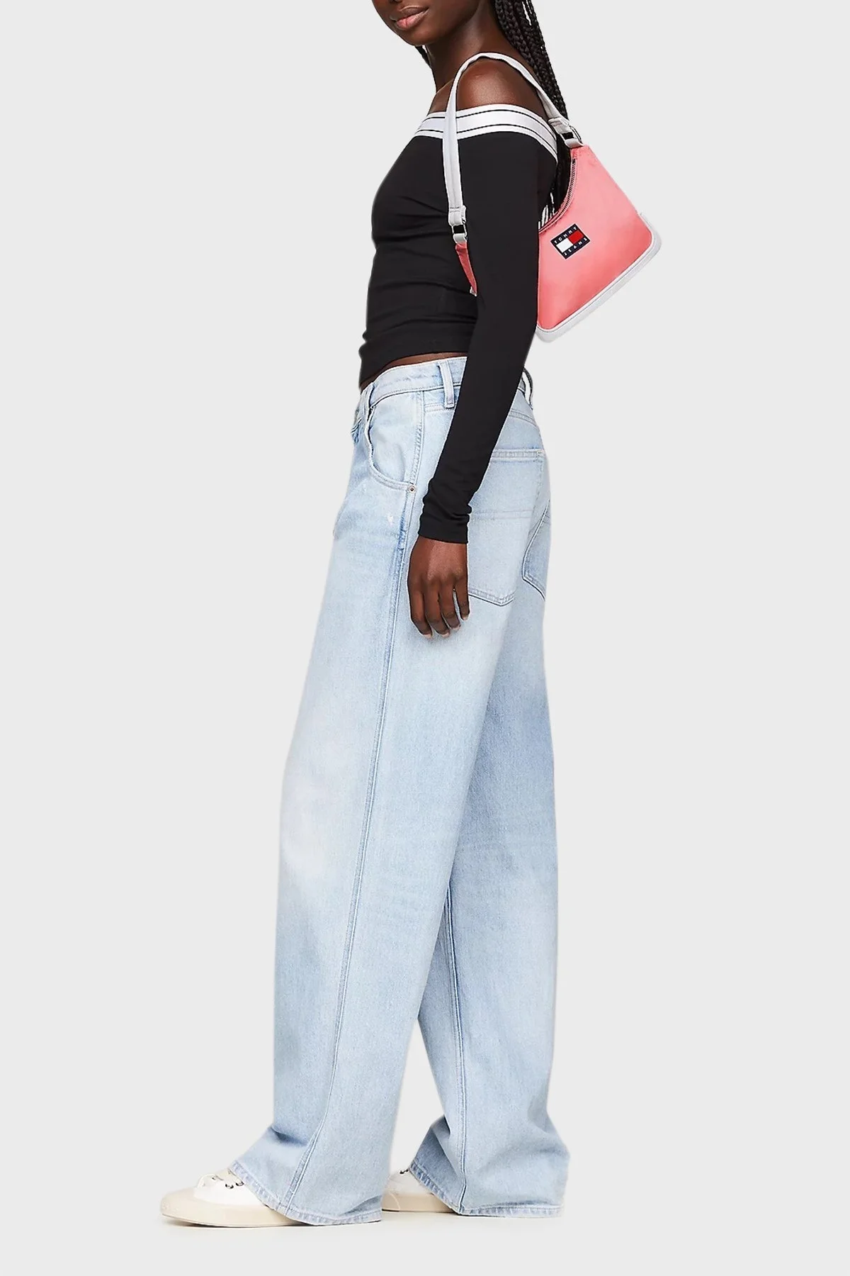 Tommy Jeans Logolu Omuz Askılı Bayan Çanta AW0AW15949 TIC PEMBE - 2