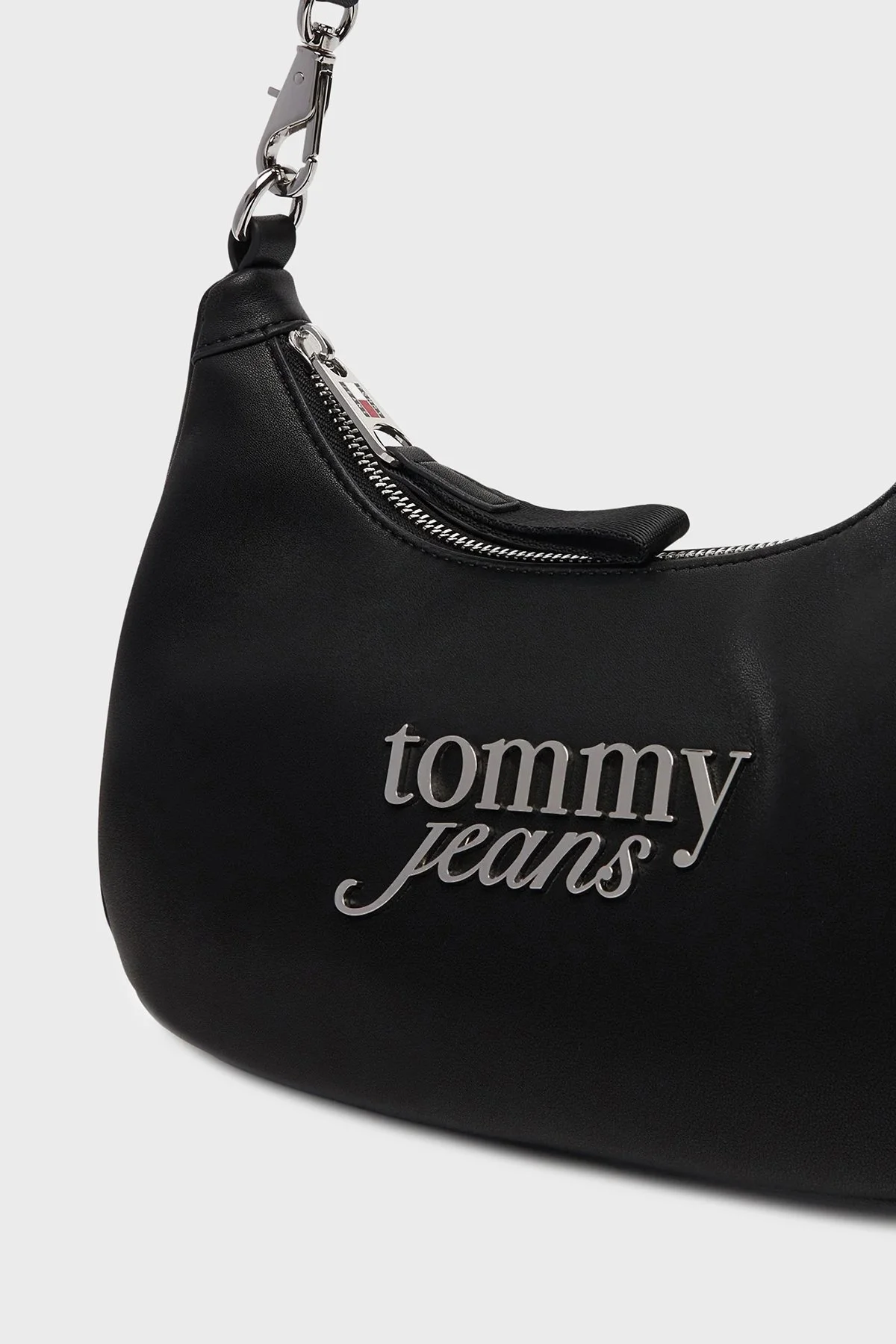 Tommy Jeans Logolu Omuz Askılı Bayan Çanta AW0AW17895 BDS SİYAH - 5