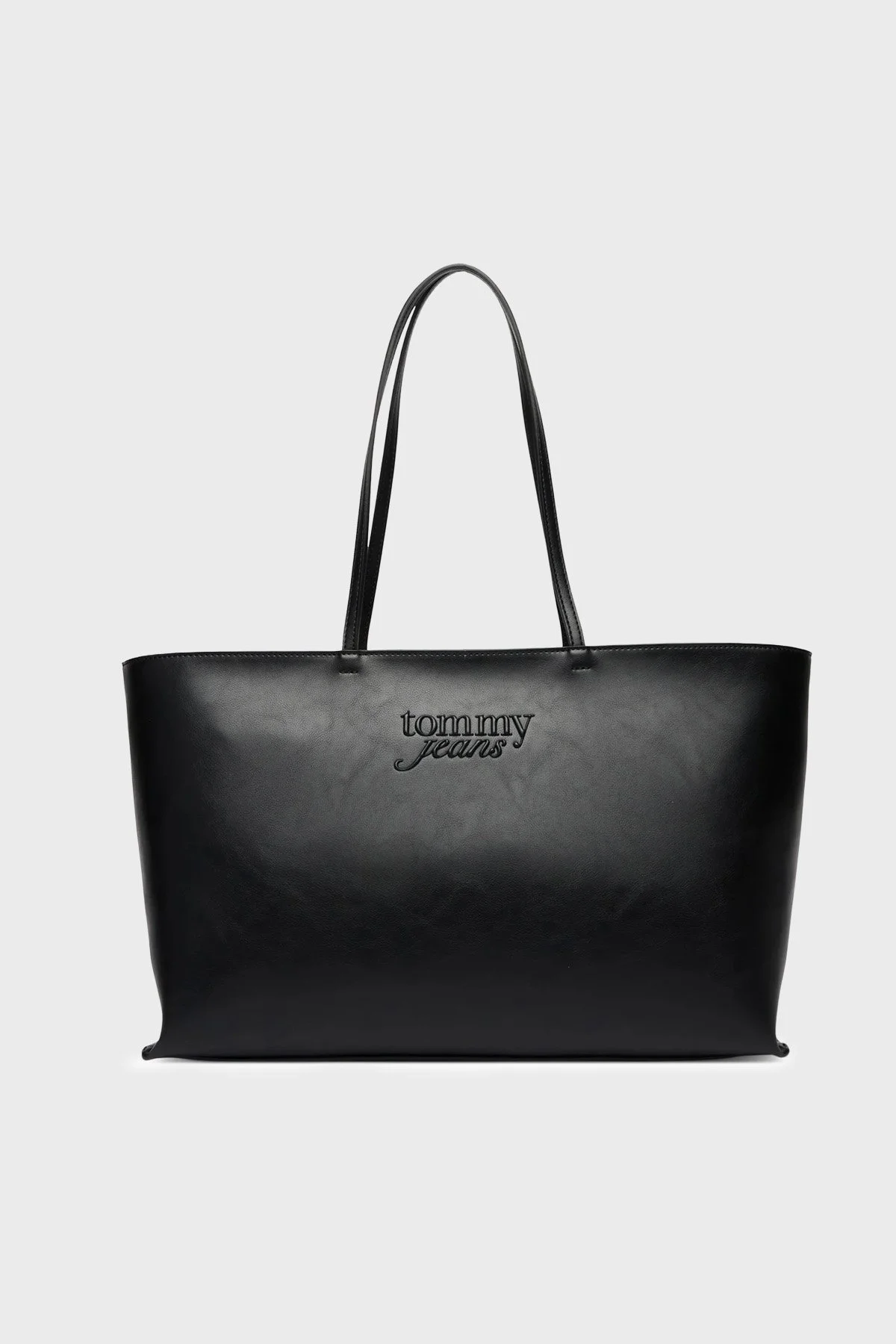 Tommy Jeans Logolu Omuz Askılı Kadın Çanta AW0AW18455 BDS SİYAH - 1