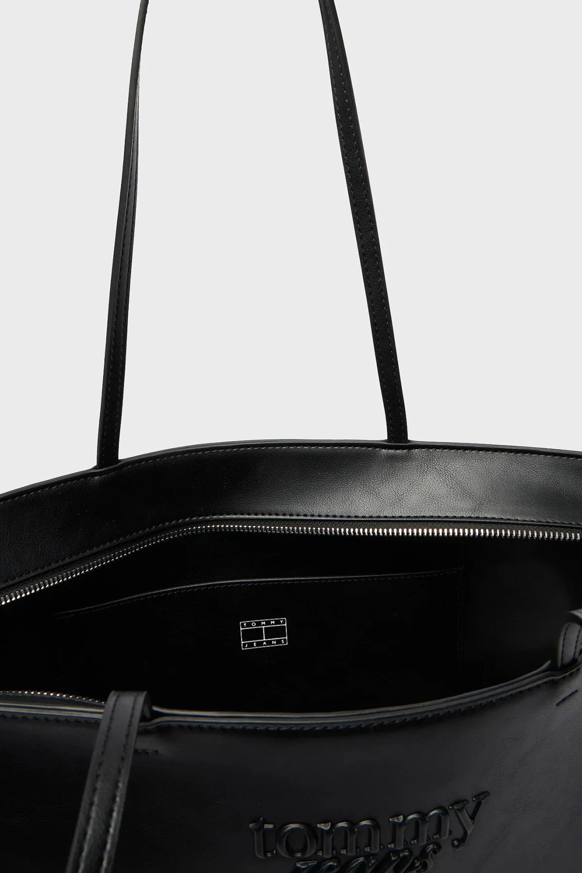 Tommy Jeans Logolu Omuz Askılı Kadın Çanta AW0AW18455 BDS SİYAH - 5