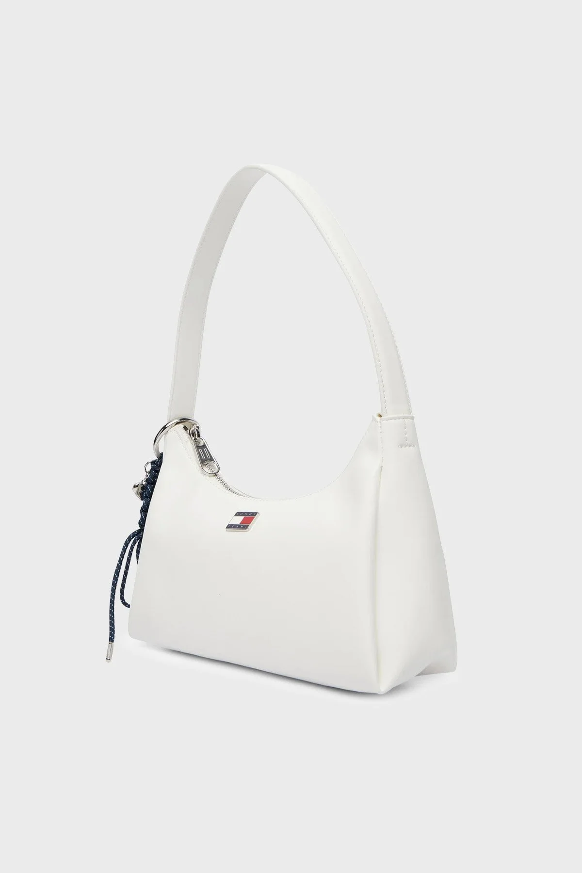 Tommy Jeans Logolu Omuz Askılı Kadın Çanta AW0AW18458 YBL BEYAZ - 4
