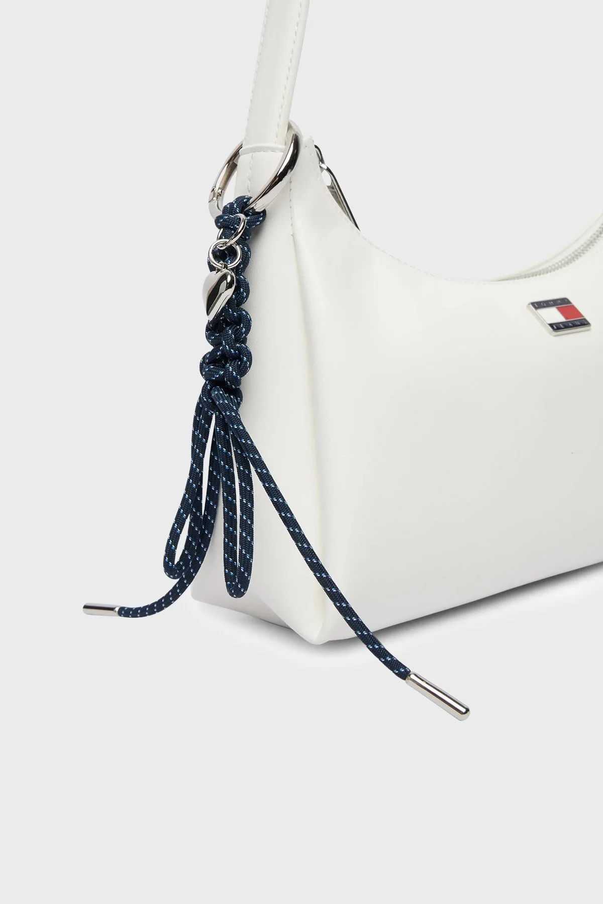 Tommy Jeans Logolu Omuz Askılı Kadın Çanta AW0AW18458 YBL BEYAZ - 6