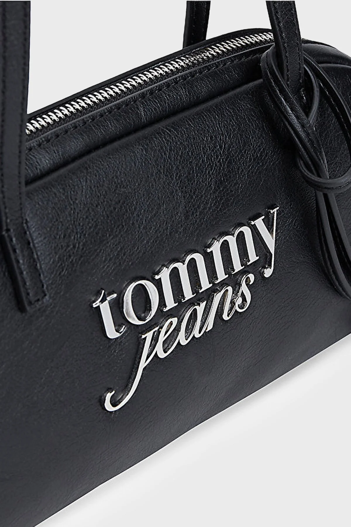 Tommy Jeans Logolu Omuz Askılı Kadın Çanta AW0AW18787 BDS Siyah - 5