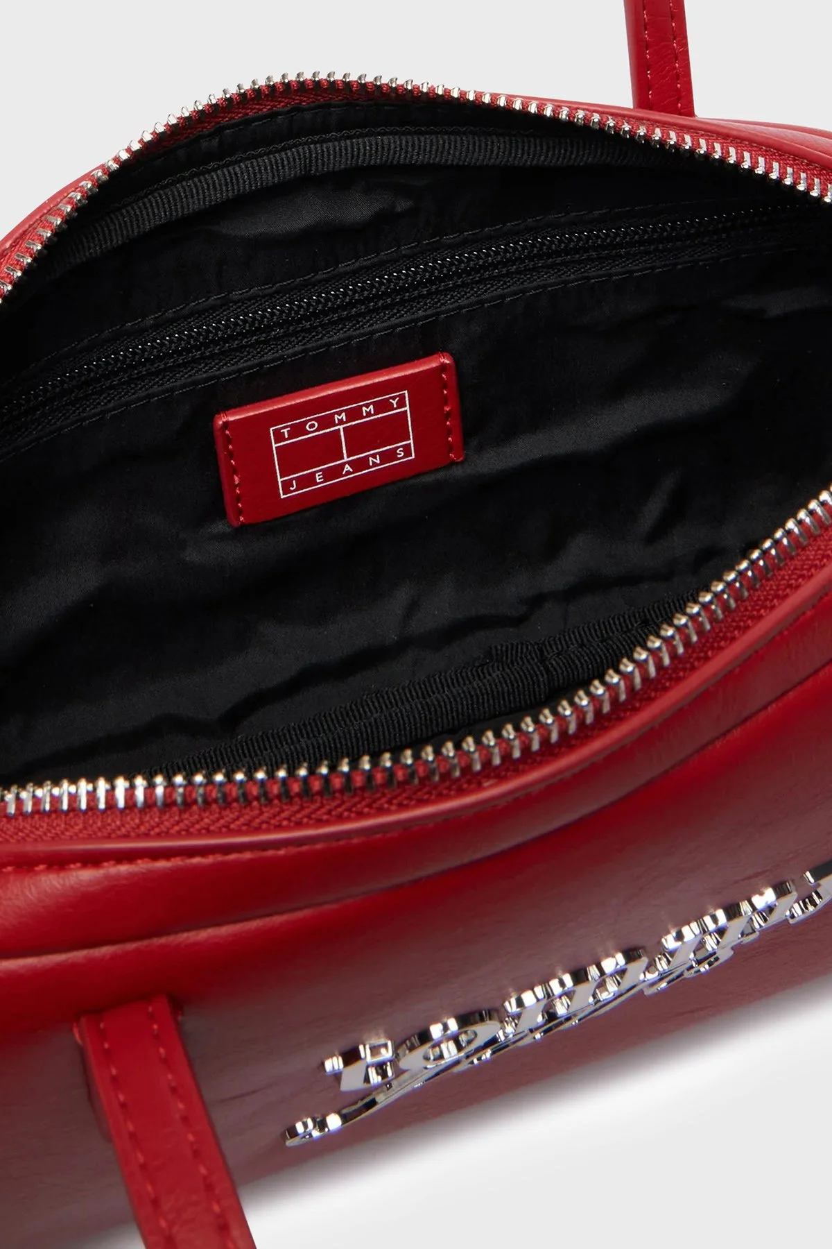 Tommy Jeans Logolu Omuz Askılı Kadın Çanta AW0AW18787 XMP Kırmızı - 5