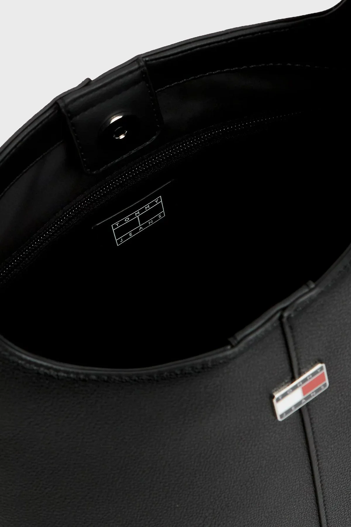 Tommy Jeans Logolu Omuz Askılı Kadın Çanta AW0AW19062 BDS Siyah - 4