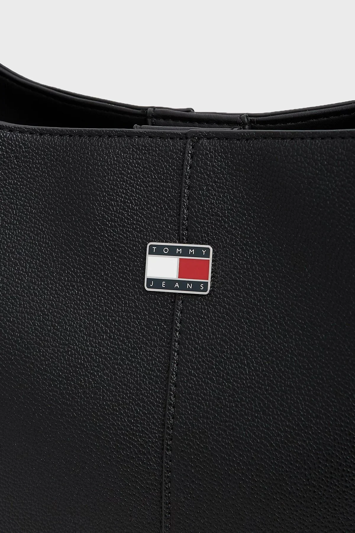 Tommy Jeans Logolu Omuz Askılı Kadın Çanta AW0AW19062 BDS Siyah - 5