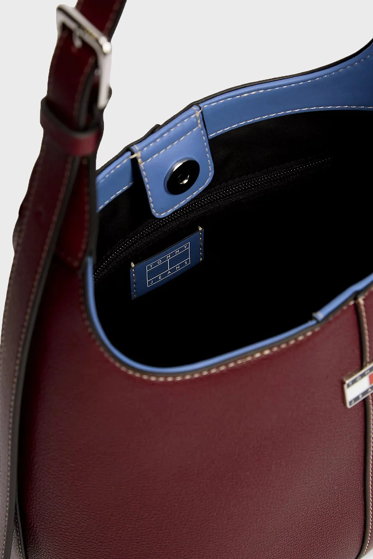 Tommy Jeans Logolu Omuz Askılı Kadın Çanta AW0AW19062 H04 Kahve - 9