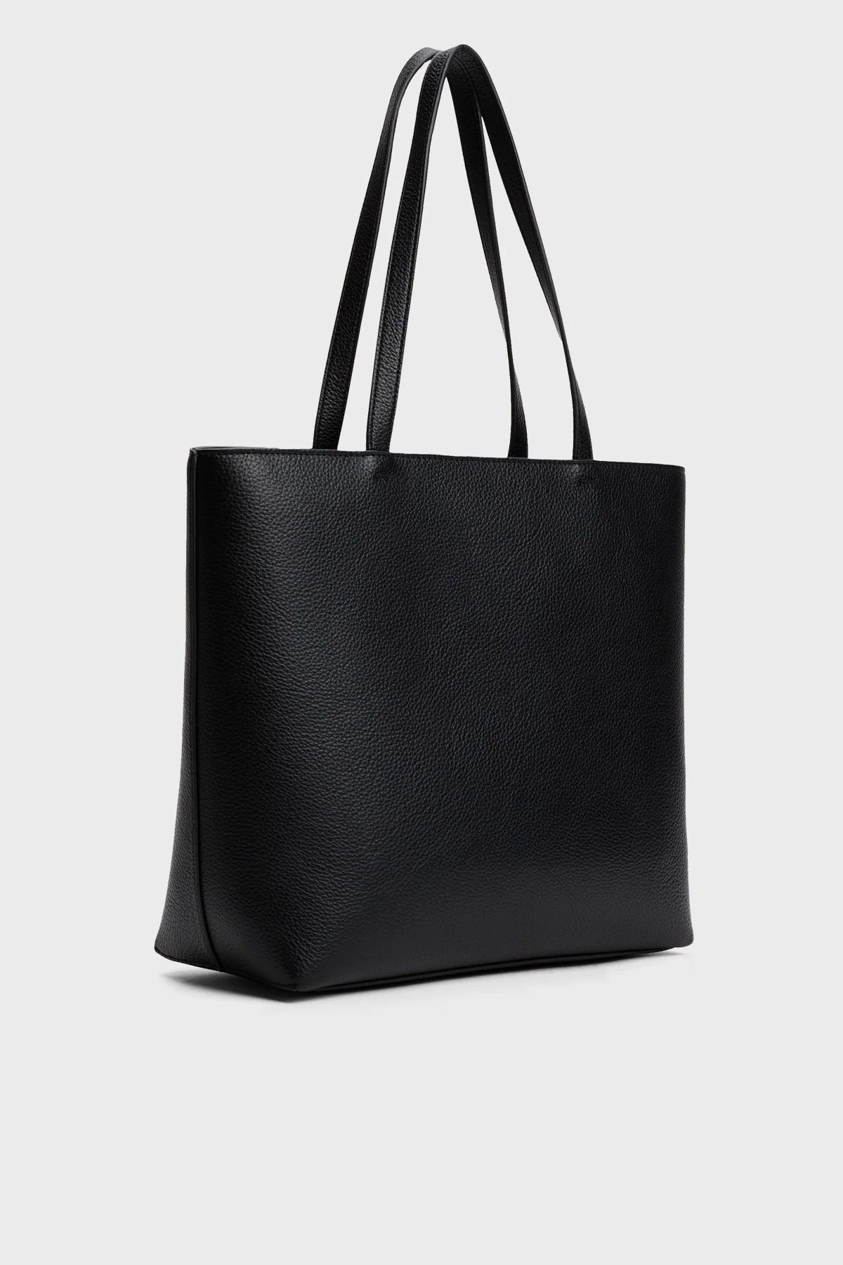 Tommy Jeans Logolu Omuz Askılı Tote Bayan Çanta AW0AW17549 BDS SİYAH - 3