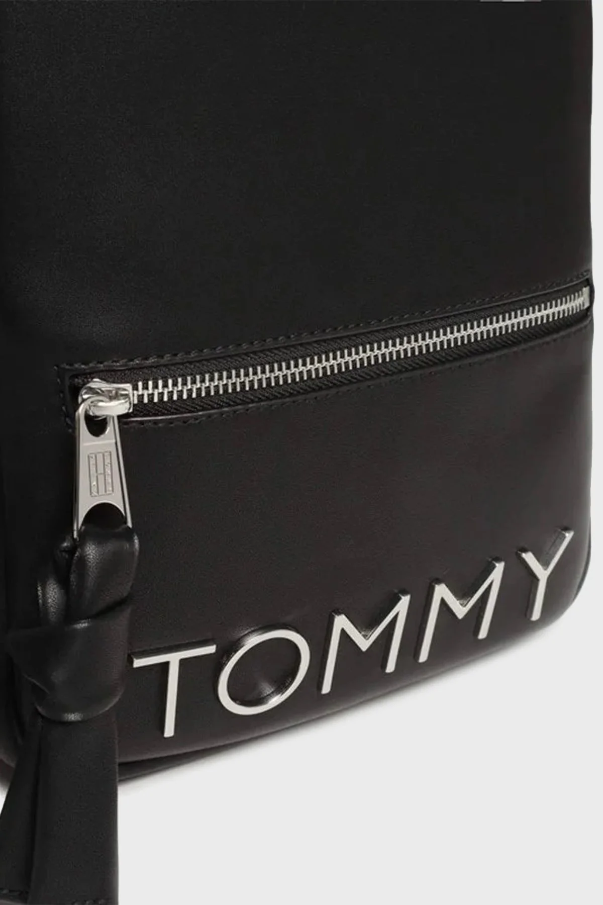 Tommy Jeans Logolu Ön Cepli Bayan Sırt Çantası AW0AW16261 BDS SİYAH - 5