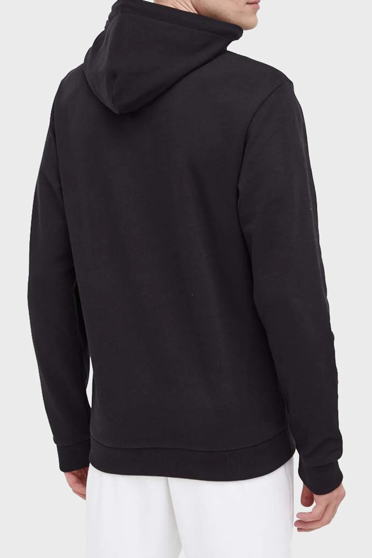 Tommy Jeans Logolu Pamuklu Kapüşonlu Kanguru Cepli Regular Fit Erkek Sweat DM0DM17810 BDS SİYAH - 3