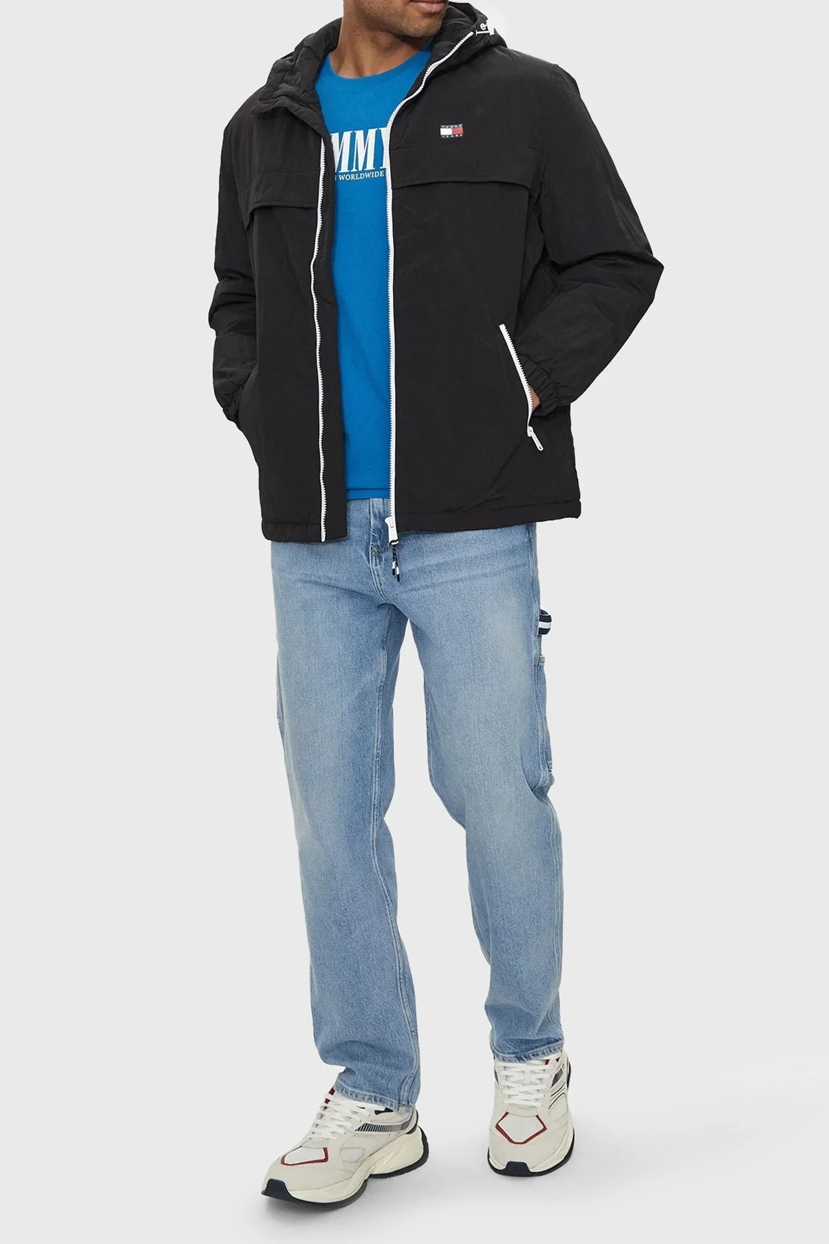 Tommy Jeans Logolu Regular Fit Erkek Mont DM0DM18908 BDS SİYAH - 2