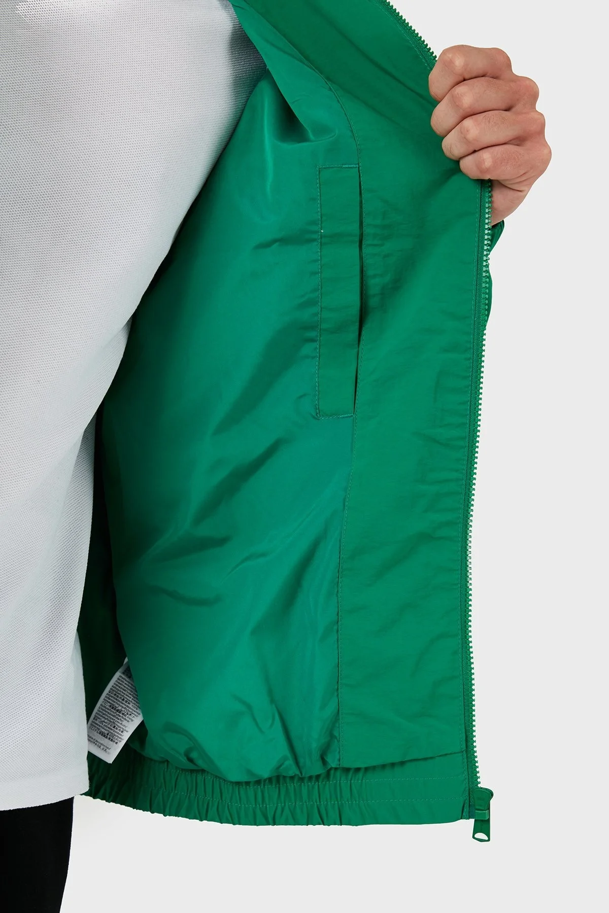 Tommy Jeans Logolu Relaxed Fit Erkek Rüzgarlık DM0DM17982 L30 YEŞİL - 6