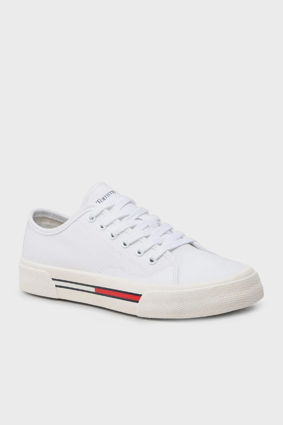 Tommy Jeans Logolu Sneaker Bayan Ayakkabı EN0EN02085 0K4 BEYAZ - 2